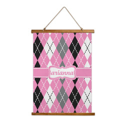 Argyle Wall Hanging Tapestry (Personalized)