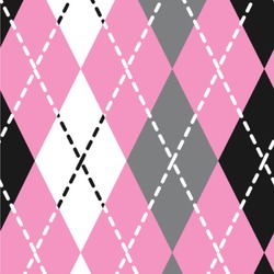 Argyle Wallpaper & Surface Covering (Water Activated 24"x 24" Sample)