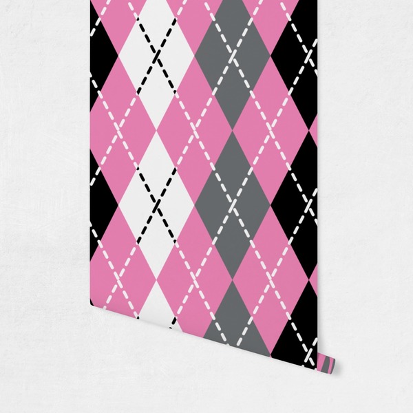 Argyle Wallpaper on Wall