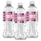 Argyle Water Bottle Labels - Front View