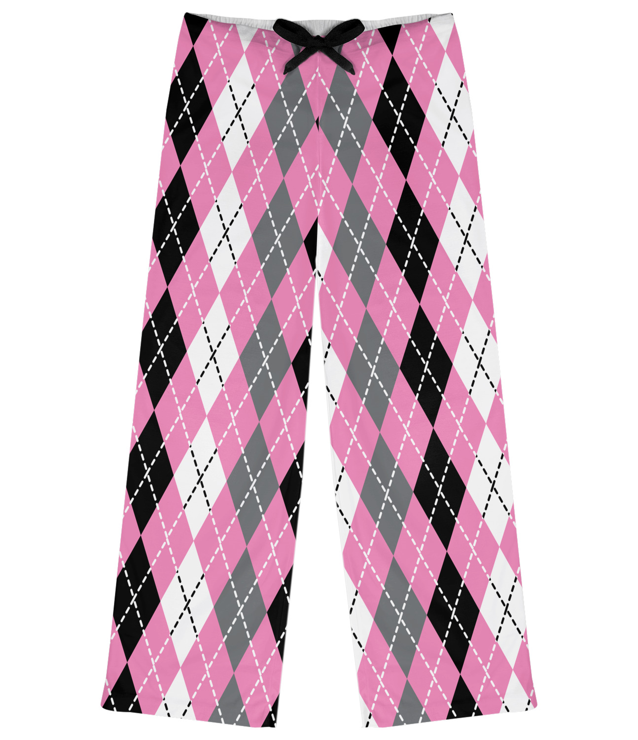 Custom Argyle Womens Pajama Pants | YouCustomizeIt