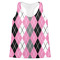 Argyle Womens Racerback Tank Top - X Small