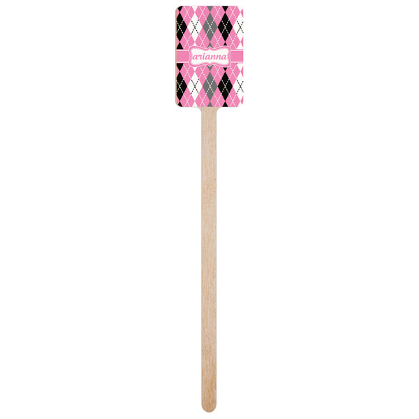 Argyle Wooden 6.25" Stir Stick - Rectangular - Single Stick