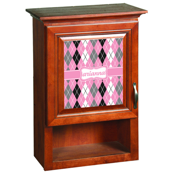Argyle Wooden Cabinet Decal (Medium)