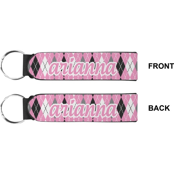 Argyle Wristlet (Front + Back)