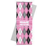 Argyle Yoga Mat Towel (Personalized)
