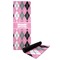 Argyle Yoga Mat with Black Rubber Back Full Print View