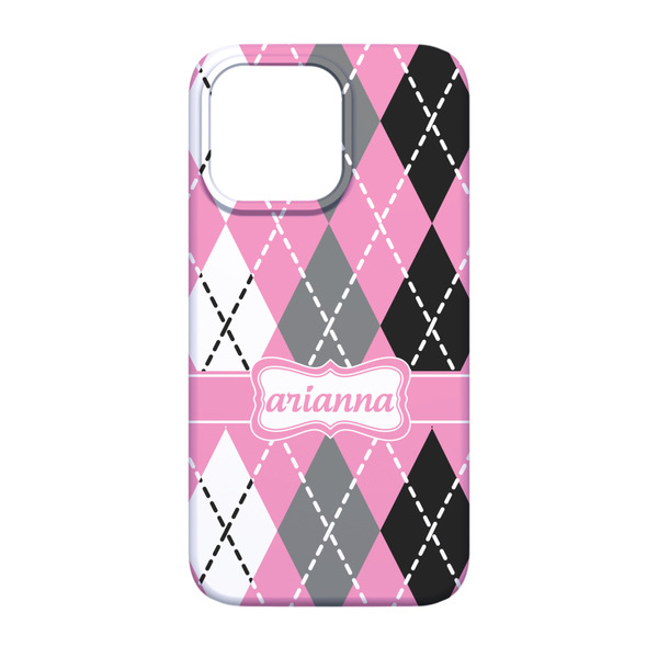 Argyle iPhone 13 Pro Case - Back