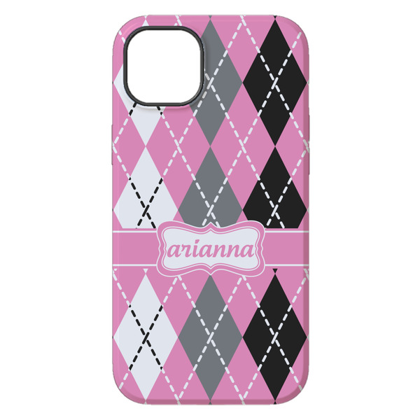 Argyle iPhone 14 Plus Tough Case - Back