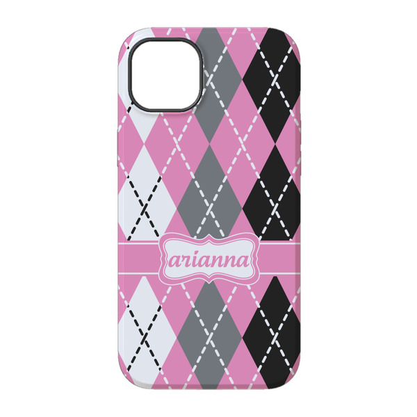 Argyle iPhone 14 Pro Tough Case - Back