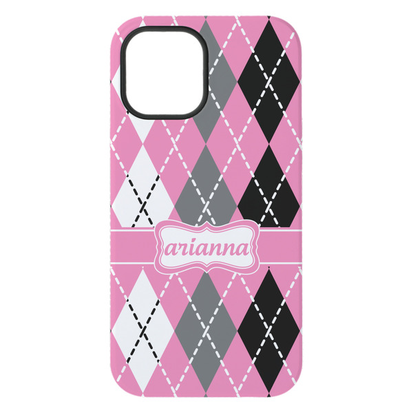 Argyle iPhone 15 Plus Tough Case - Back