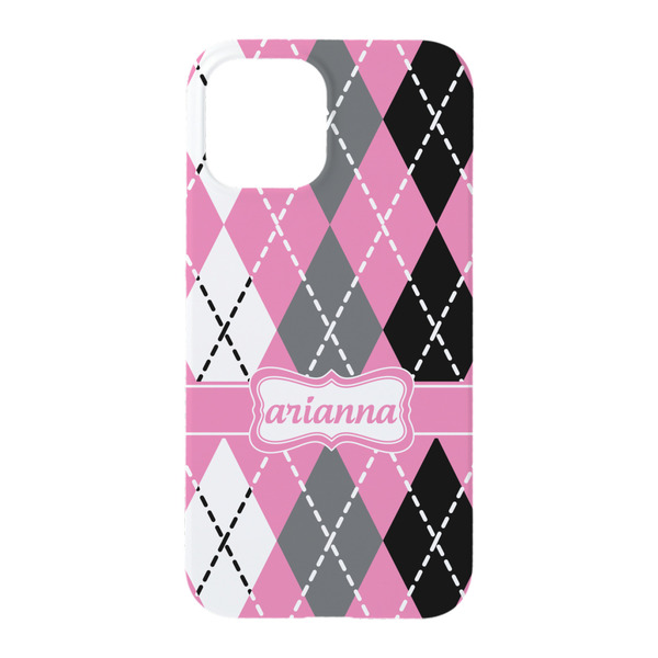 Argyle iPhone 15 Pro Case - Back