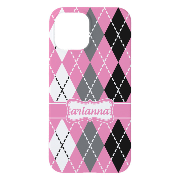 Argyle iPhone 15 Pro Max Case - Back