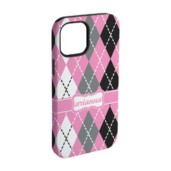 Argyle iPhone Case - Rubber Lined - iPhone 15 (Personalized)