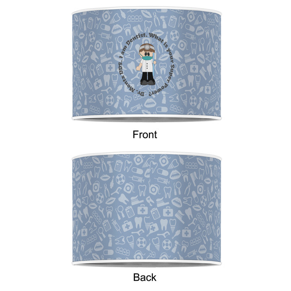 Dentist 12" Drum Lampshade - APPROVAL (Poly Film)