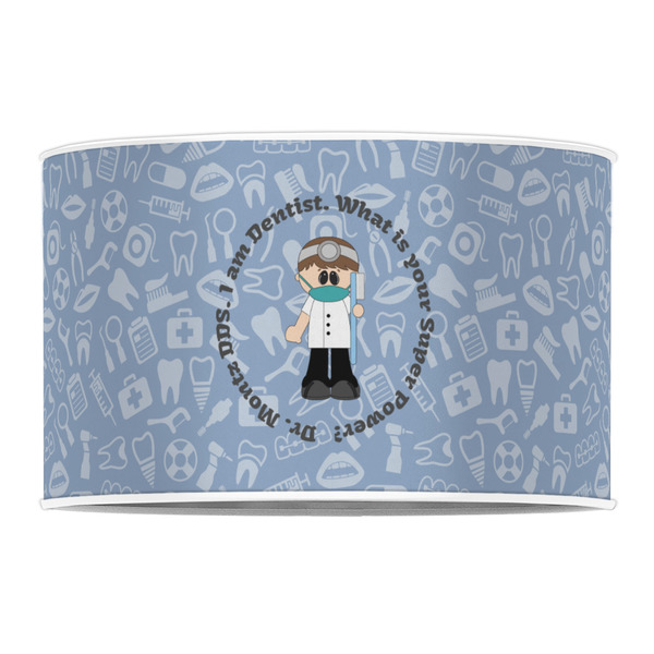 Dentist 12" Drum Lampshade - FRONT (Poly Film)
