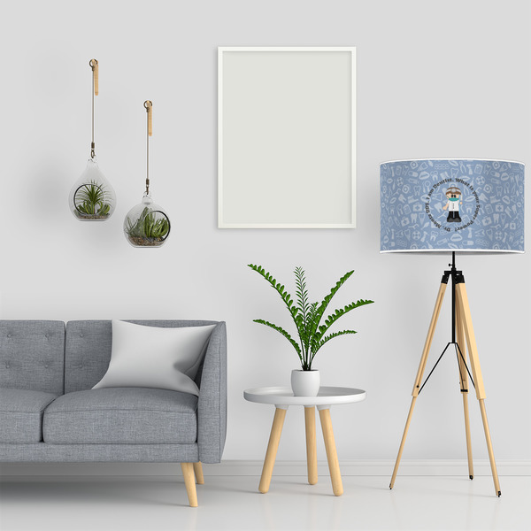 Dentist 12" Drum Lampshade - LIFESTYLE