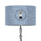 Dentist 12" Drum Lampshade - ON STAND (Fabric)