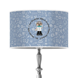 Dentist 12" Drum Lamp Shade - Poly-film (Personalized)