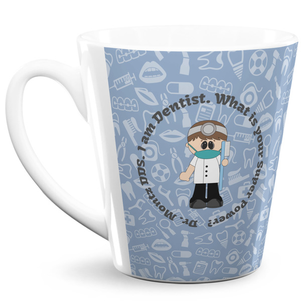 Custom Dentist 12 Oz Latte Mug (Personalized)