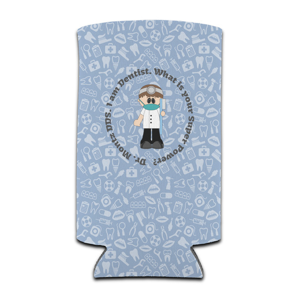 Custom Dentist Can Cooler (tall 12 oz) (Personalized)