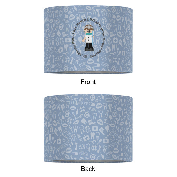 Dentist 16" Drum Lampshade - APPROVAL (Fabric)