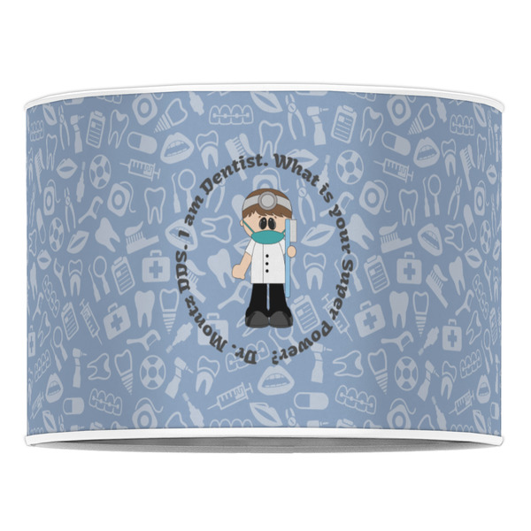 Dentist 16" Drum Lampshade - FRONT (Poly Film)