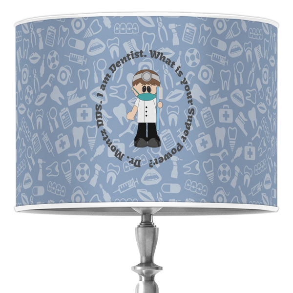 Custom Dentist Drum Lamp Shade (Personalized)