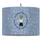 Dentist 16" Drum Pendant Lamp - Fabric (Personalized)