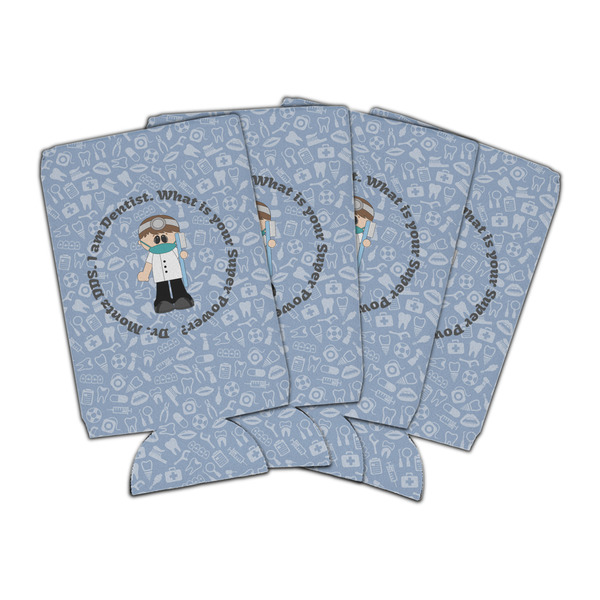 Custom Dentist Can Cooler (16 oz) - Set of 4 (Personalized)