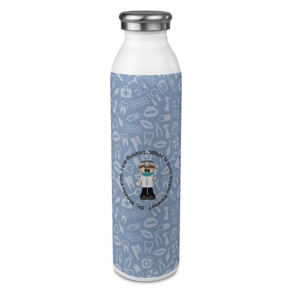 Custom Dentist 20oz Stainless Steel Water Bottle - Full Print (Personalized)