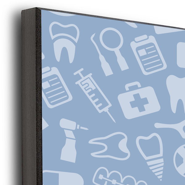 Dentist 20x24 Wood Print - Closeup