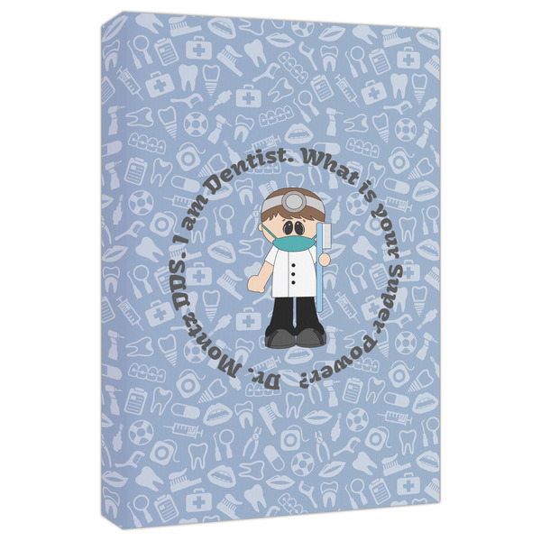 Custom Dentist Canvas Print - 20x30 (Personalized)