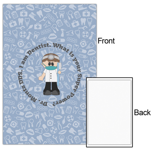 Dentist 20x30 - Matte Poster - Front & Back