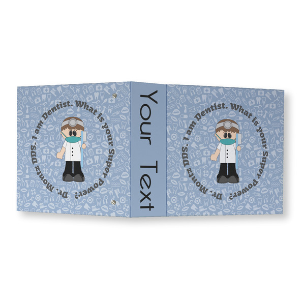 Dentist 3 Ring Binders - Full Wrap - 3" - OPEN OUTSIDE