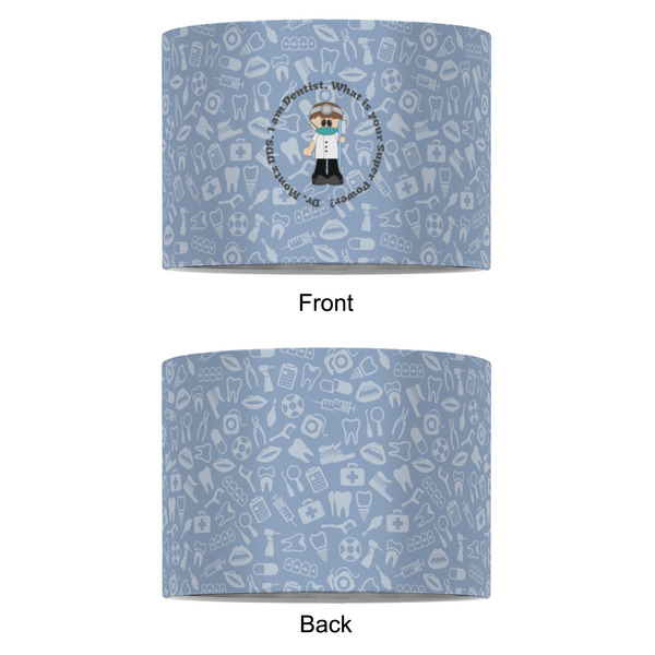 Dentist 8" Drum Lampshade - APPROVAL (Fabric)