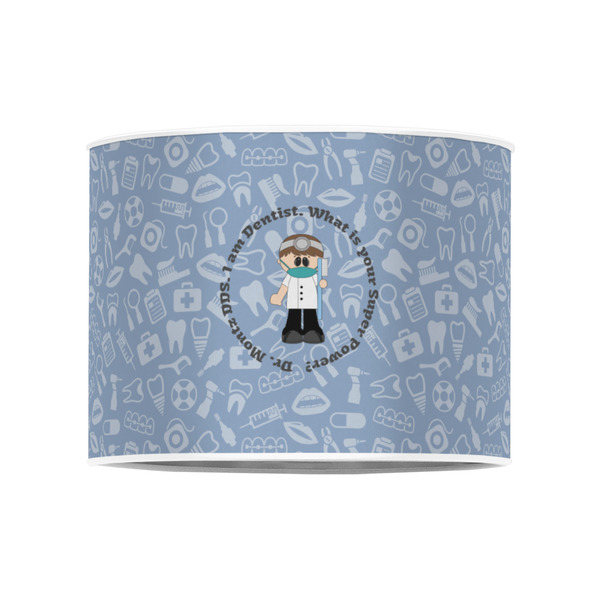 Dentist 8" Drum Lampshade - FRONT (Poly Film)