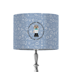 Dentist 8" Drum Lamp Shade - Fabric (Personalized)