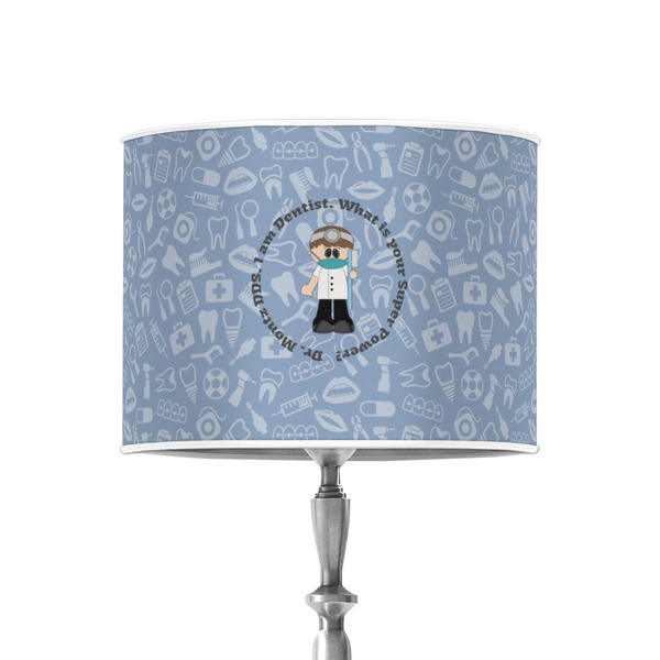 Dentist 8" Drum Lampshade - ON STAND (Poly Film)