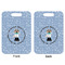 Dentist Aluminum Luggage Tag (Front + Back)