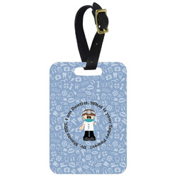 Dentist Metal Luggage Tag w/ Name or Text