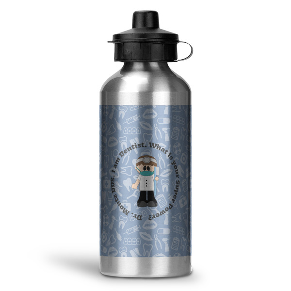 Custom Dentist Water Bottle - Aluminum - 20 oz (Personalized)