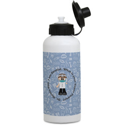 Dentist Water Bottles - Aluminum - 20 oz - White (Personalized)