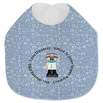 Dentist Jersey Knit Baby Bib w/ Name or Text