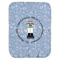 Dentist Baby Swaddling Blanket (Personalized)