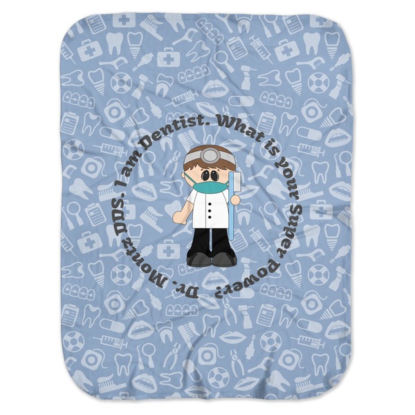 Custom Dentist Baby Swaddling Blanket (Personalized)