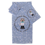 Dentist Bath Towel Set - 3 Pcs (Personalized)