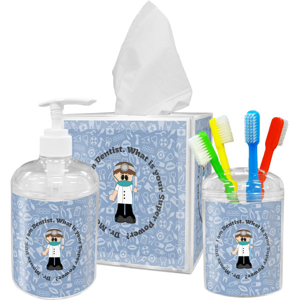 Dentist Bathroom Accessories Set (Personalized)