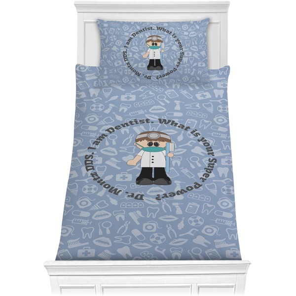 Custom Dentist Comforter Set - Twin (Personalized)