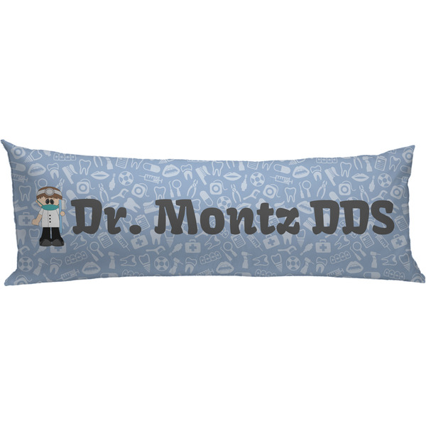 Custom Dentist Body Pillow Case (Personalized)